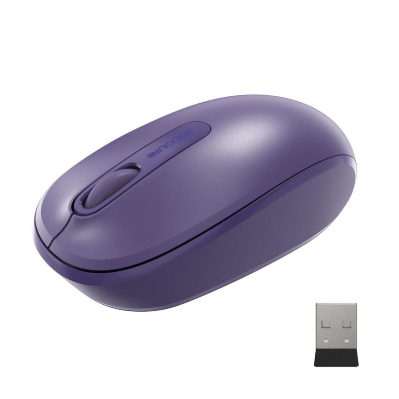 Mouse Inalámbrico Incase 1850 Morado - 6 Meses de Batería