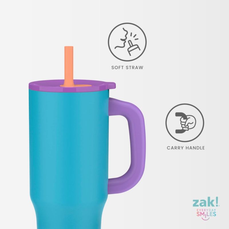 Vaso Térmico de Viaje Zak Designs 1200 ml Blanco Crema