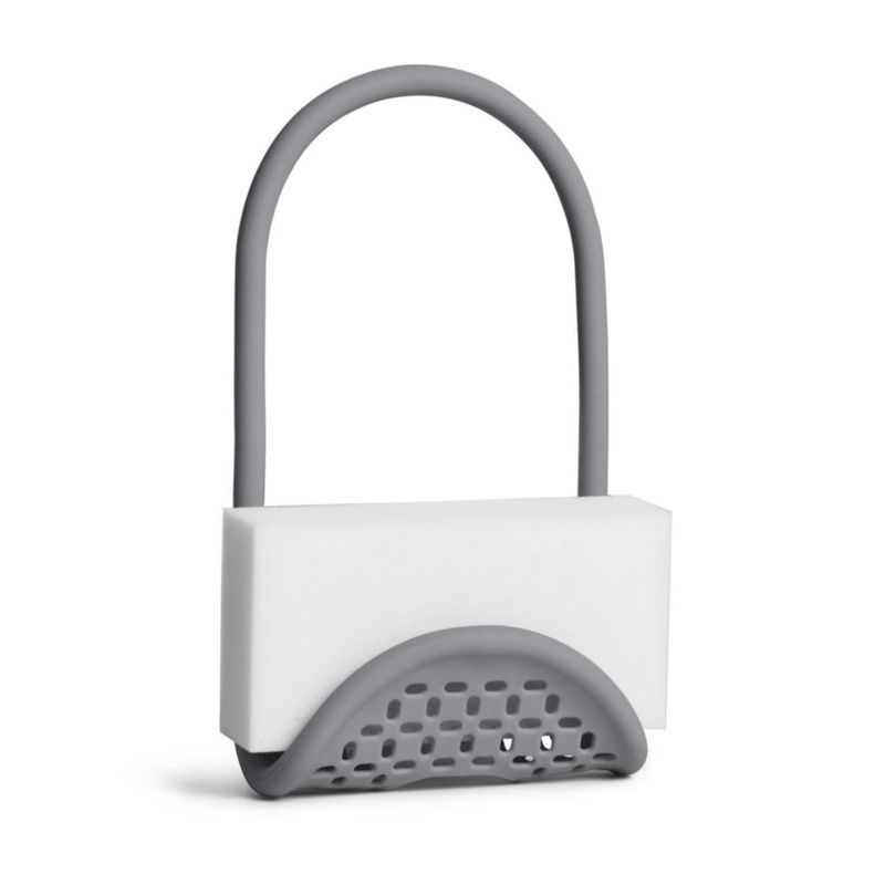 Organizador flexible para fregadero Umbra 26x11x1 cm Gris oscuro