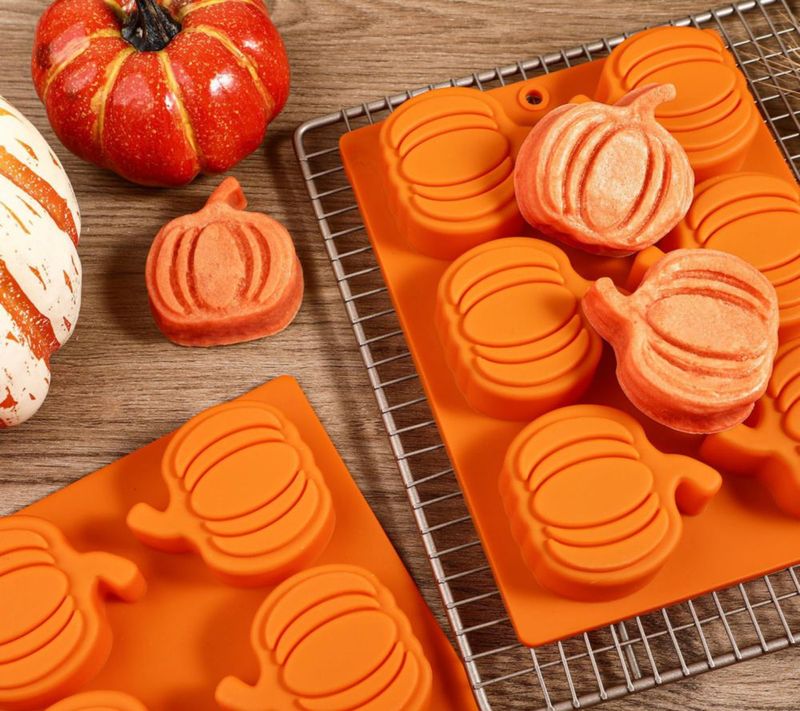 Molde para Pastel Webake de Calabaza con 6 Cavidades - Pack de 2
