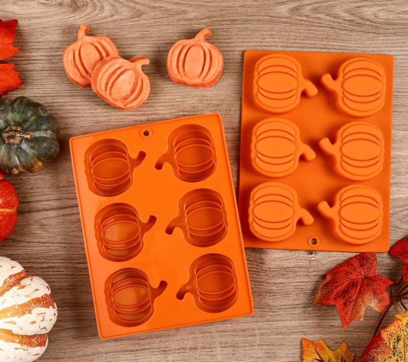 Molde para Pastel Webake de Calabaza con 6 Cavidades - Pack de 2