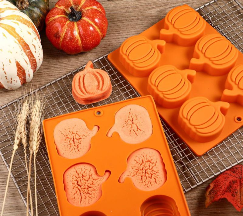 Molde para Pastel Webake de Calabaza con 6 Cavidades - Pack de 2