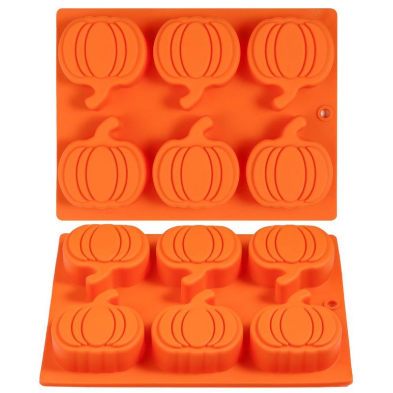 Molde para Pastel Webake de Calabaza con 6 Cavidades - Pack de 2