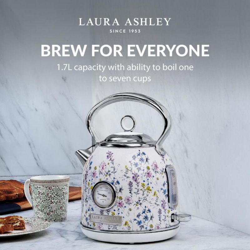 Hervidor eléctrico Laura Ashley 17 L acero inoxidable