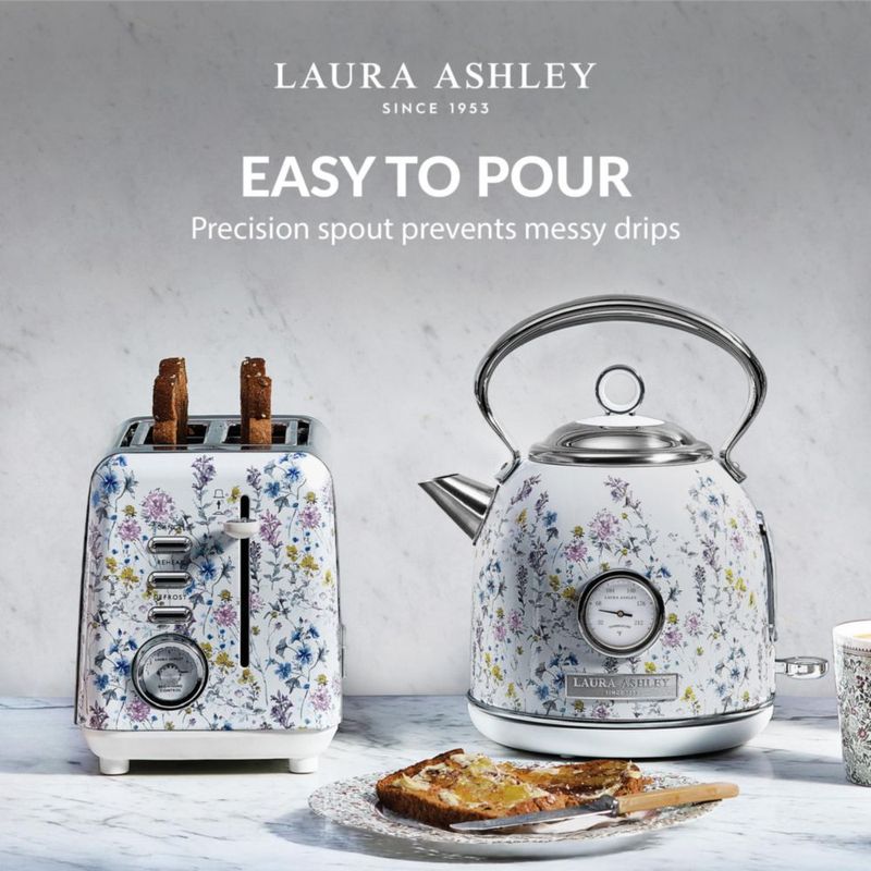 Hervidor eléctrico Laura Ashley 17 L acero inoxidable