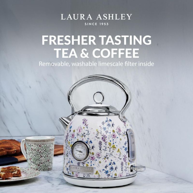 Hervidor eléctrico Laura Ashley 17 L acero inoxidable