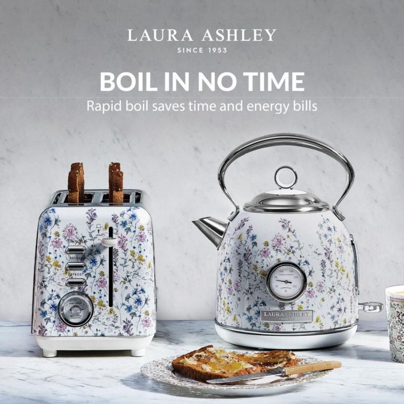 Hervidor eléctrico Laura Ashley 17 L acero inoxidable