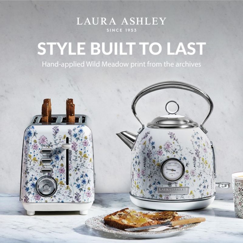 Hervidor eléctrico Laura Ashley 17 L acero inoxidable