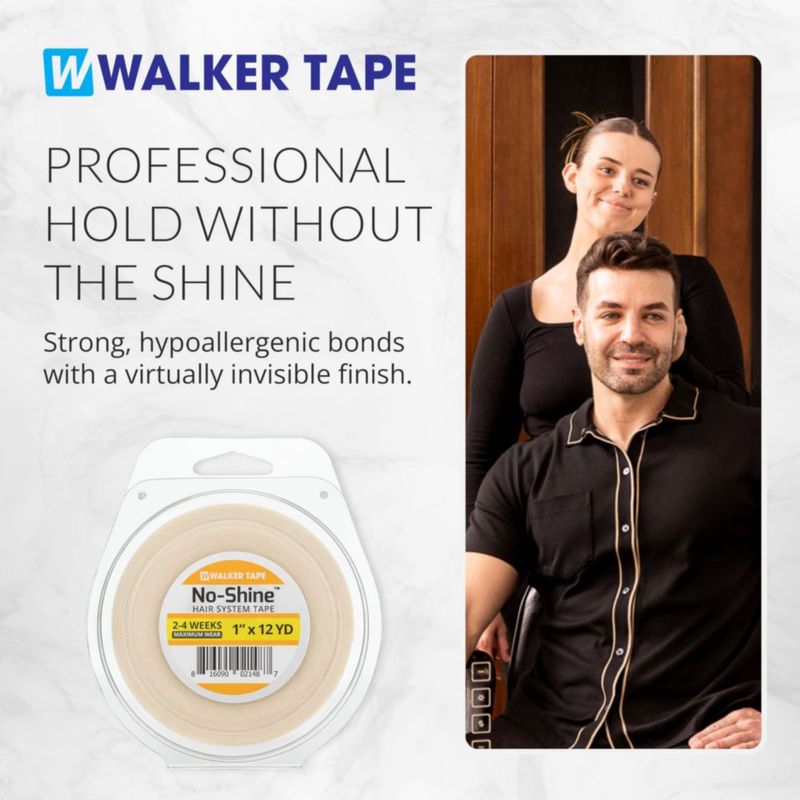 Cinta Walker Tape 25 cm × 36 m sin brillo de doble cara
