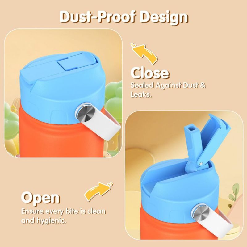 Juego de 2 Botellas Beallets de 532 ml Aisladas para Niños