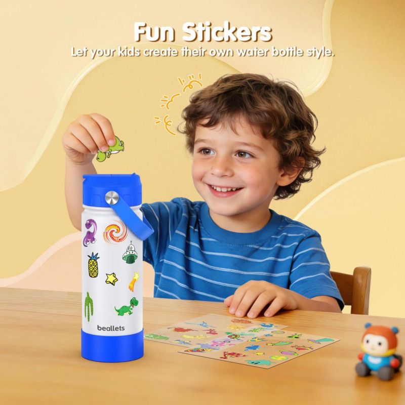 Juego de 2 Botellas Beallets de 532 ml Aisladas para Niños