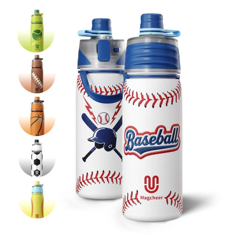 Botella Magcheer 568 ml Aislada con Rociado – Béisbol