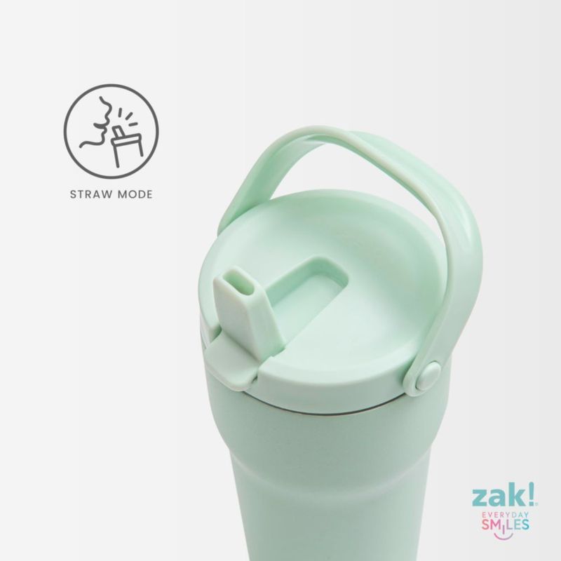 Vaso Térmico de Viaje Zak Designs 850 ml Rosa So Sweet con Boquilla de Paja