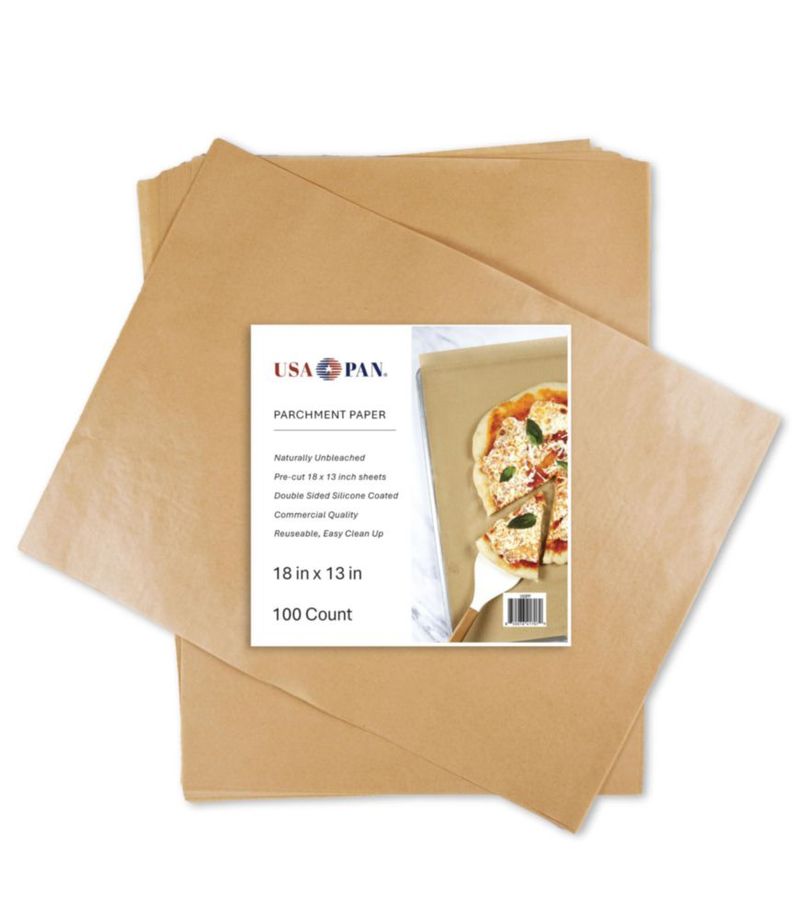 Papel de hornear USA Pan 46×33 cm 100 hojas sin blanquear