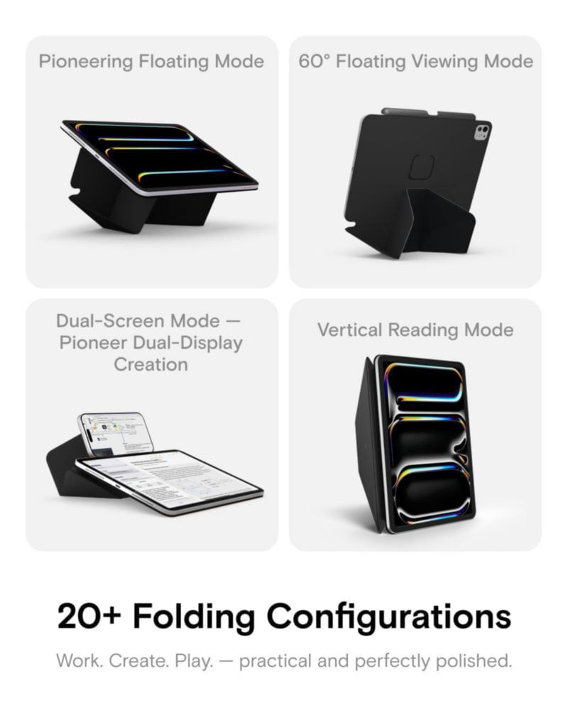 Funda MOFT Dynamic Folio 13" para iPad M4/M3/M2