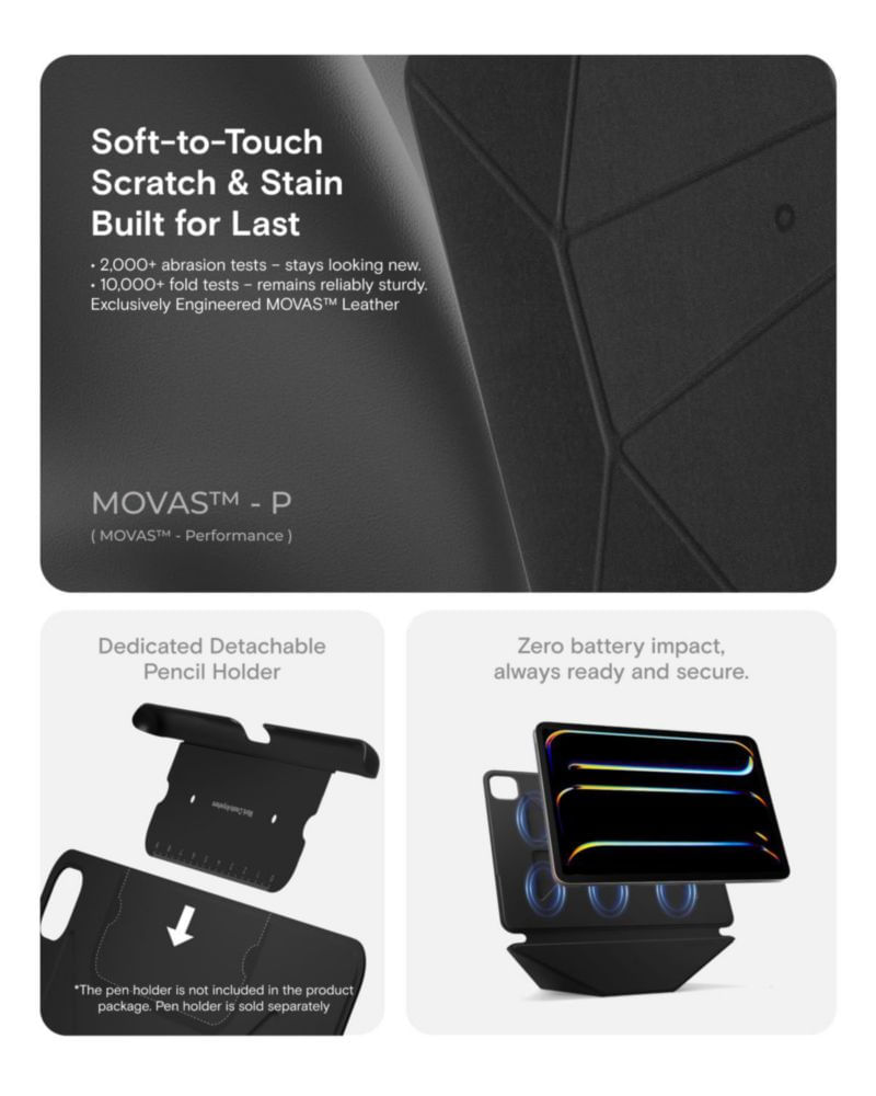 Funda MOFT Dynamic Folio 13" para iPad M4/M3/M2