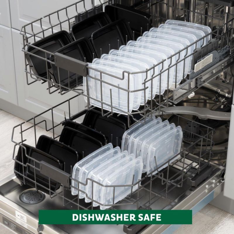 Envases para preparación de comidas Freshware 680 ml paquete de 150 BPA libre