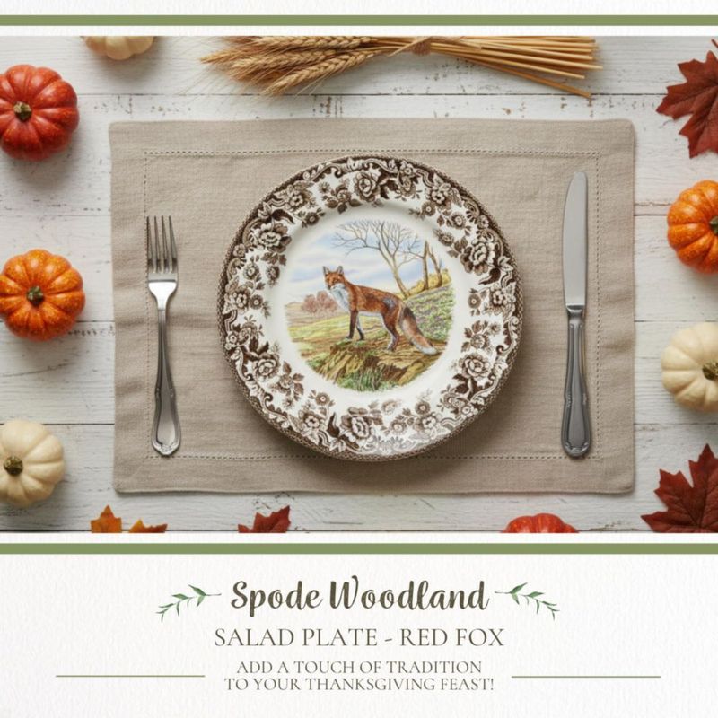 Spode 1607279 Plato de Ensalada Multicolor