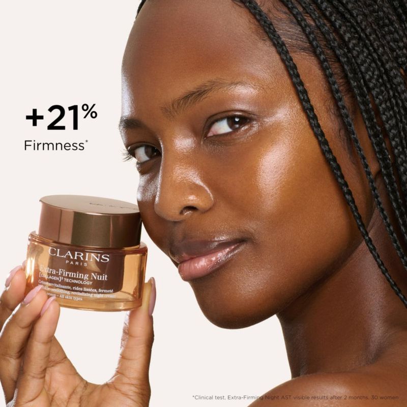 Crema hidratante de noche Clarins Extra-Firming 50 ml recargable