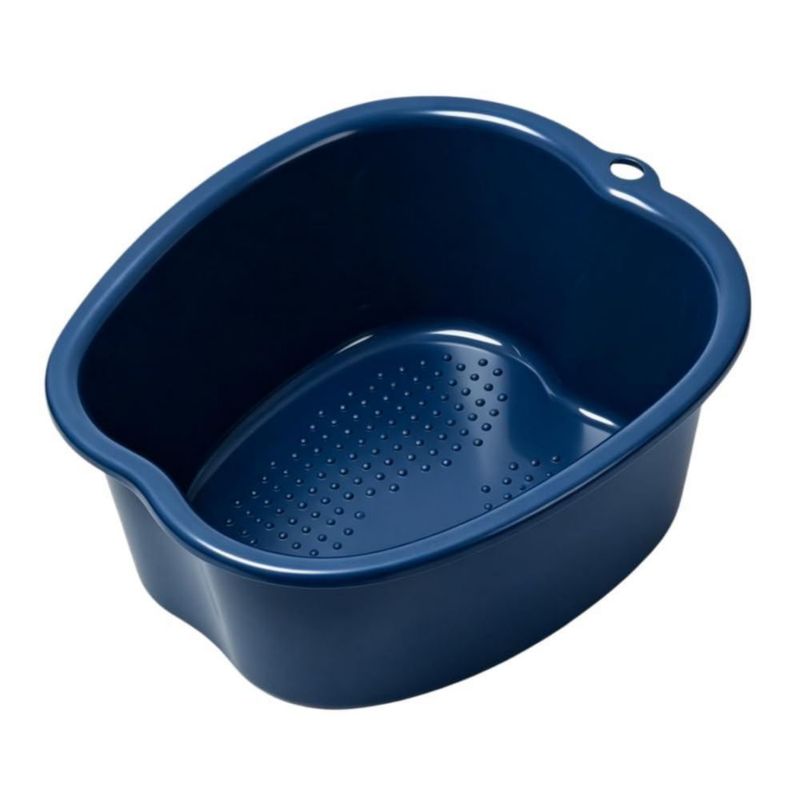 Bañera de inmersión para pies Ytterbium 37 × 33 × 15 cm negra