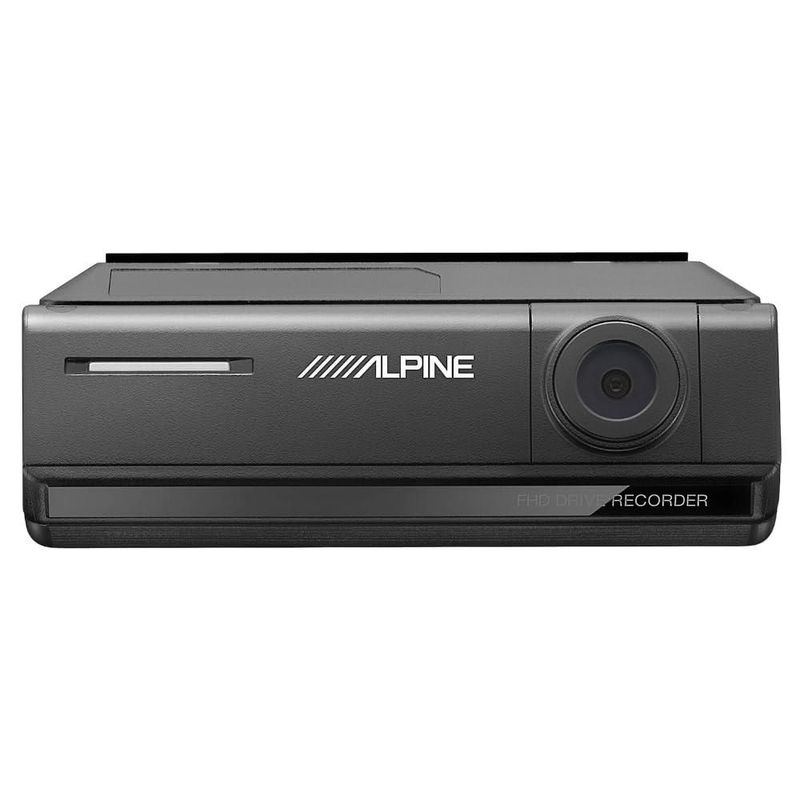 Cámara de tablero Alpine DVR-C320R 1080p delantera y trasera con GPS