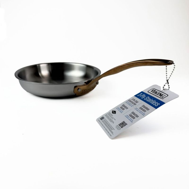 Sartén Viking 20 cm con Mango de Cobre 3‑Capas para Inducción