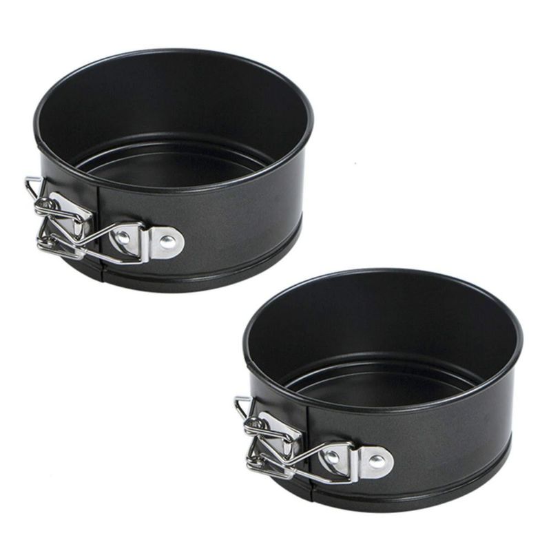 Molde desmontable Webake 11 cm juego de 2 con fondo removible