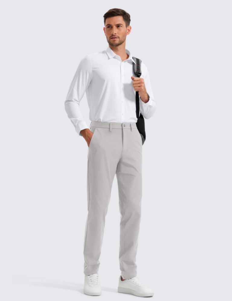 PANTALONES CRZ YOGA 32" Gris Gaviota 34W x 81 cm