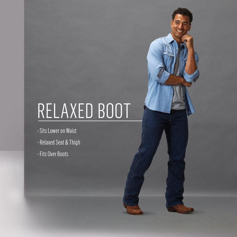 Pantalones vaqueros Wrangler Retro de ajuste relajado y corte boot
