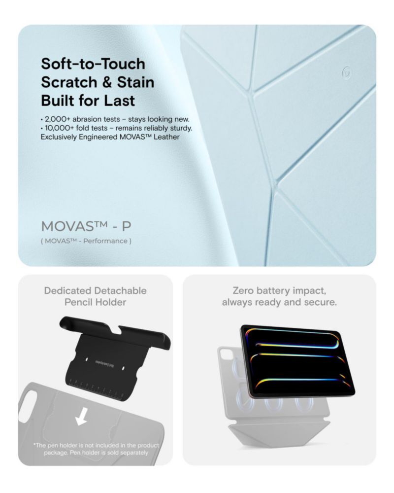 Funda MOFT Dynamic Folio para iPad Pro 11 pulgadas (2020/21/22)