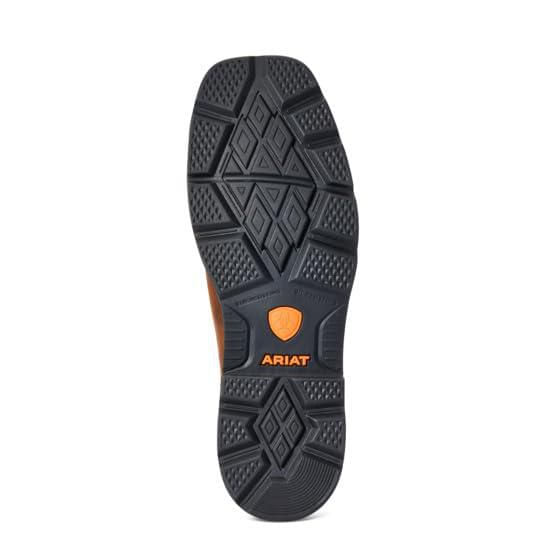 BOTA ARIAT Groundbreaker con Puntera de Acero Cuadrada Ancha 10 Marrón