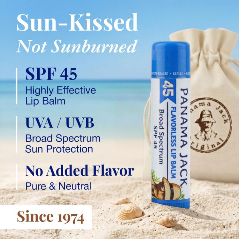 Bálsamo Labial Panama Jack SPF 45 425 g UVA‑UVB