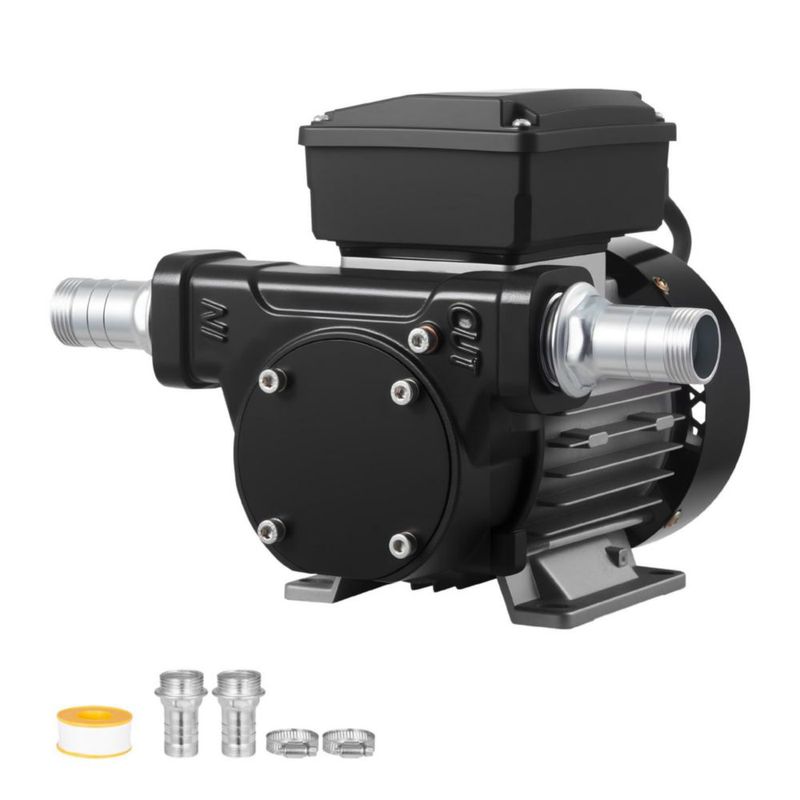 Bomba de Transferencia de Aceite VEVOR 60 L/min 110 V Entrada/Salida 1"