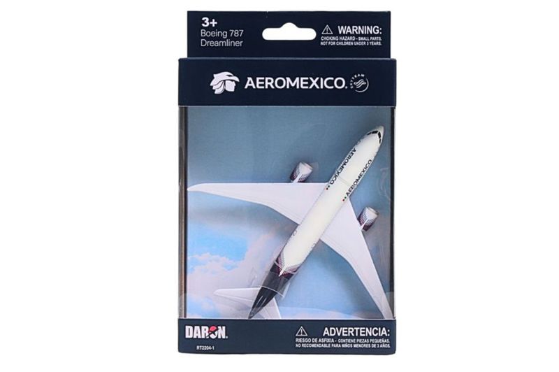 Avión de metal fundido Daron Aeroméxico 14 cm 3+
