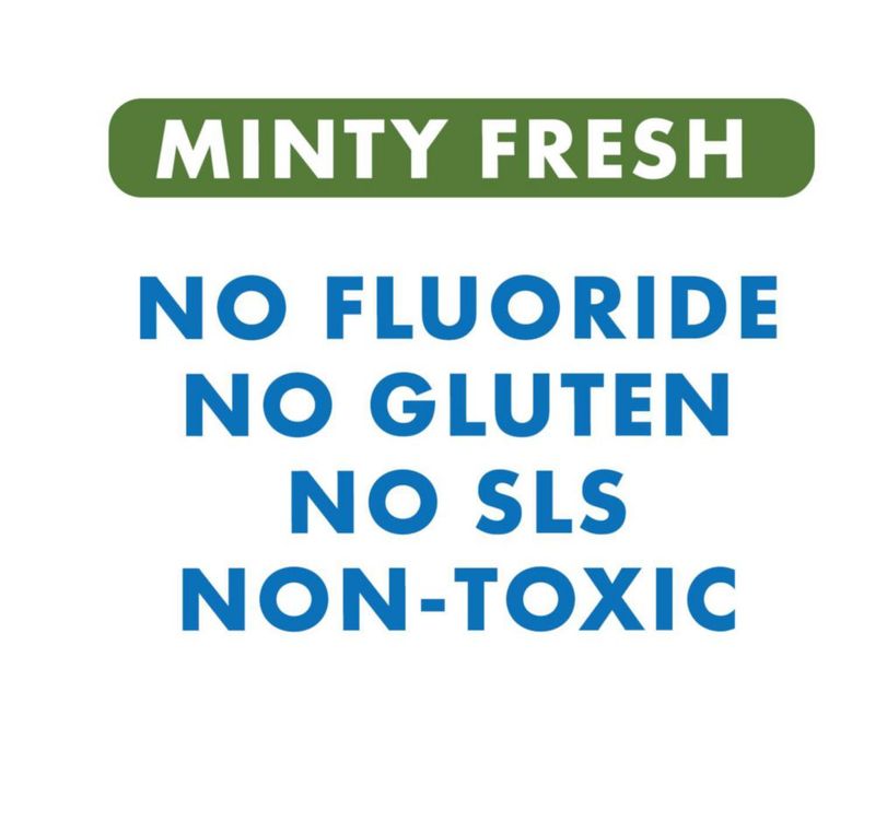 Pasta de dientes natural Lauricidin sin fluoruro ni SLS blanqueadora 165 g (5.5 oz)