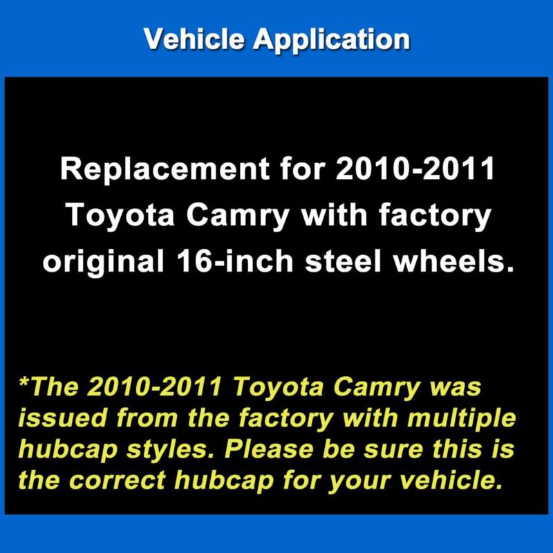 Tapa de rueda Carolina Wheel Cover 41 cm para Toyota Camry 2010‑2011