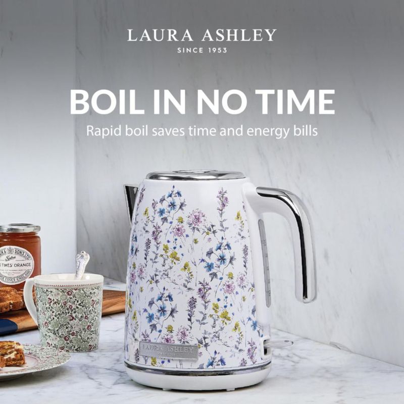 Hervidor Eléctrico Laura Ashley 17 L Diseño Floral