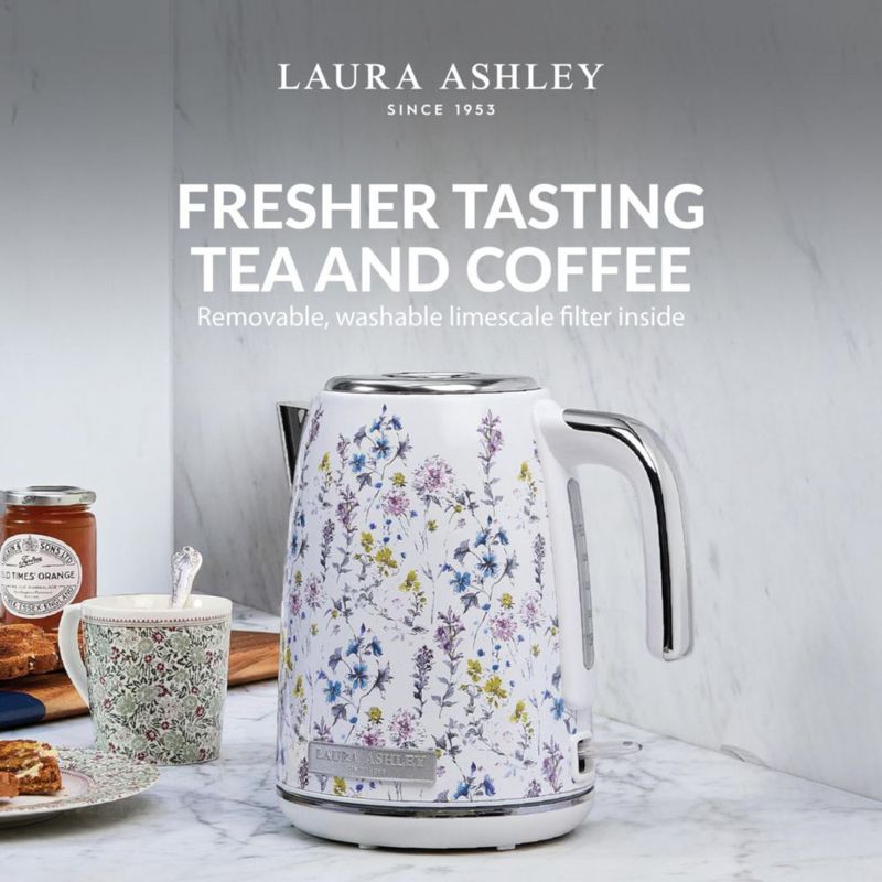 Hervidor Eléctrico Laura Ashley 17 L Diseño Floral