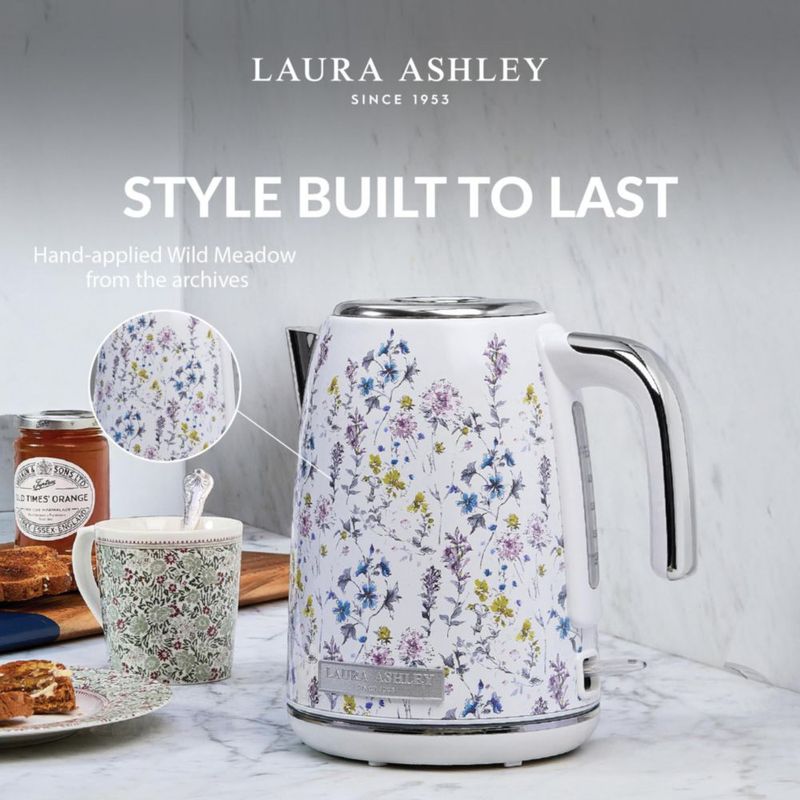 Hervidor Eléctrico Laura Ashley 17 L Diseño Floral