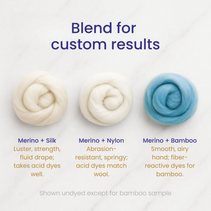 Revolution Fibers - Lana Merino 454 g (hilo cardado)