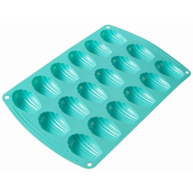 Molde Webake Madeleine de Silicona 18 Cavidades 36 cm × 25 cm