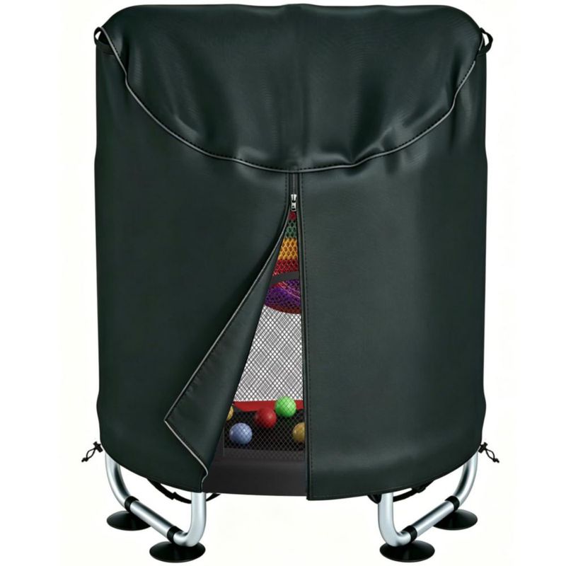 Cobertura para Trampolín XCZ 141 cm Negro con Cremallera