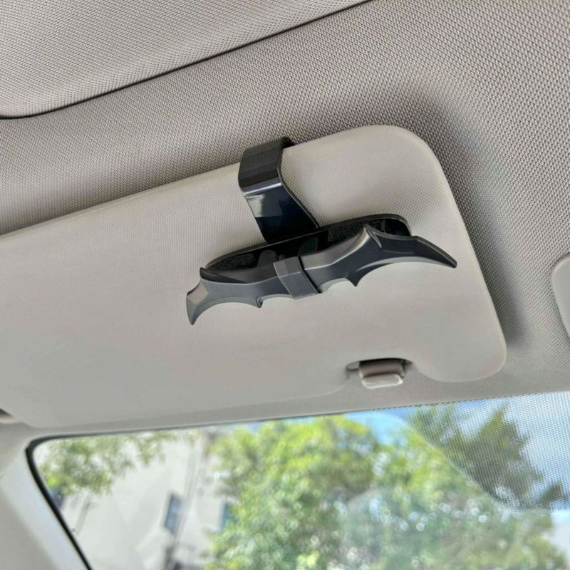 Portagafas RANGUOWEN Clip para Visera de Coche Negro