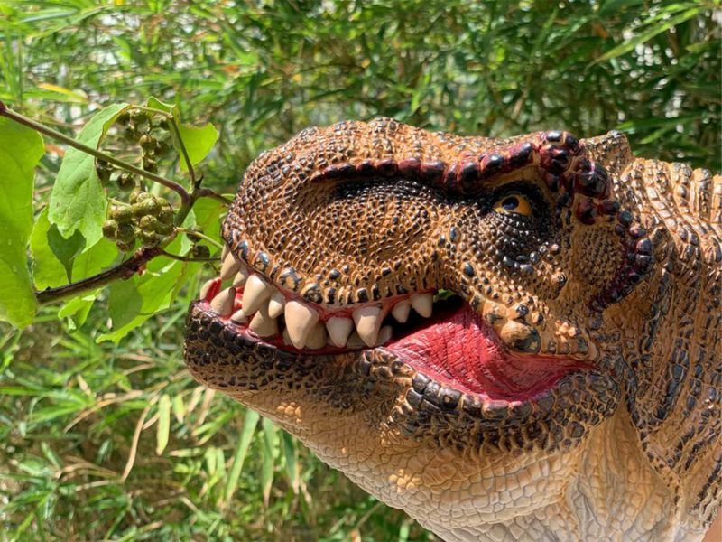 Marioneta de mano de dinosaurio Gemini&Genius 16x10 cm