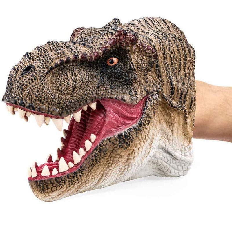 Marioneta de mano de dinosaurio Gemini&Genius 16x10 cm