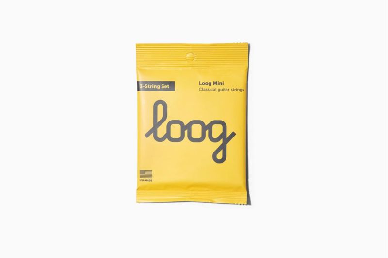 Cuerdas de guitarra Loog Mini Silver Nylon