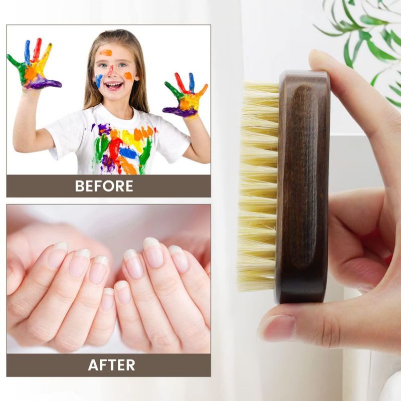 Cepillo de uñas ZP Natural 2 unidades con cerdas de sisal