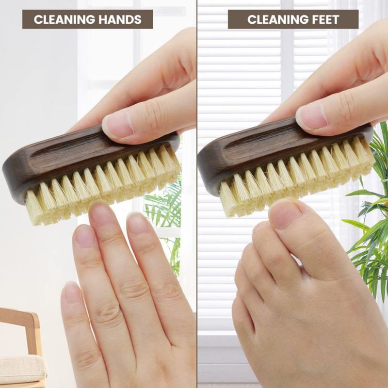Cepillo de uñas ZP Natural 2 unidades con cerdas de sisal