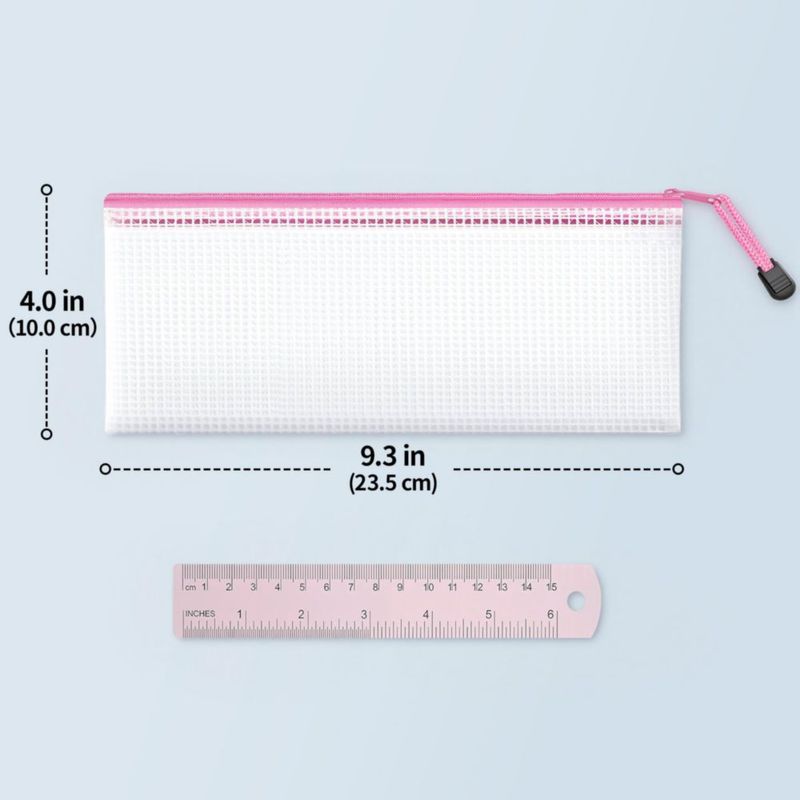 Bolsa de malla impermeable JARLINK A6 23 cm – Pack de 10