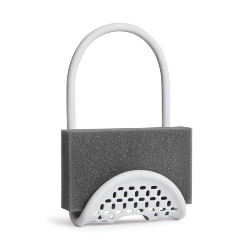Organizador de fregadero Umbra 26 × 11 × 08 cm blanco antideslizante